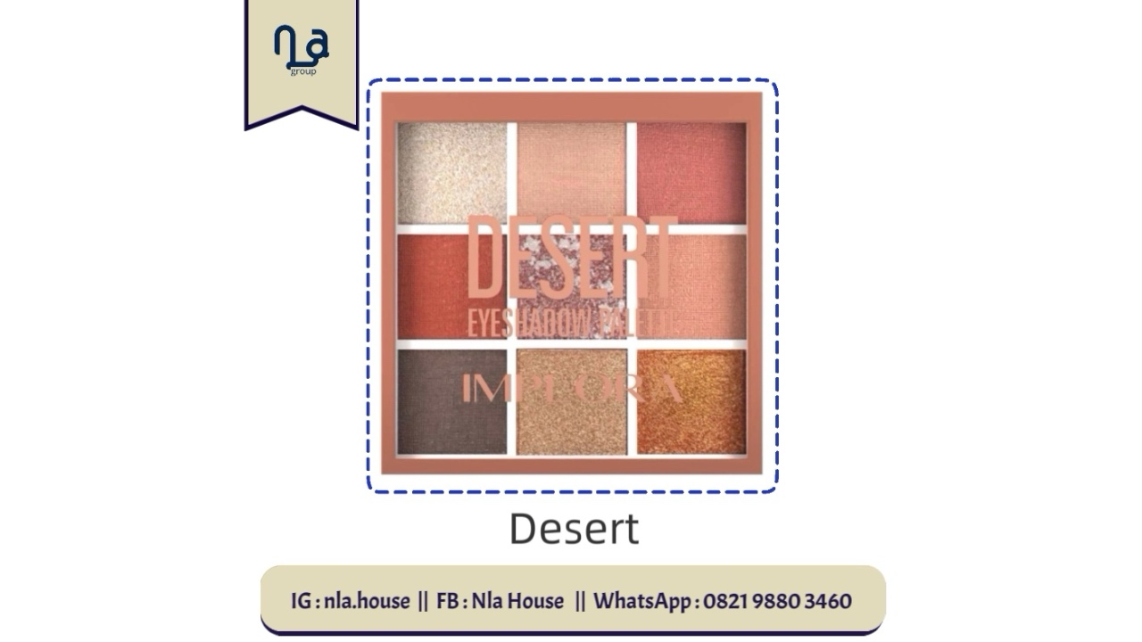 Implora Eywshadow Palette-Desert