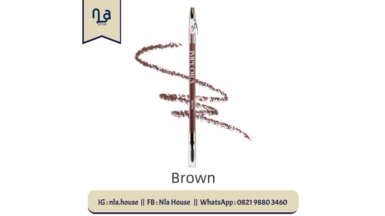 Implora Eyebrow Pencil-Brown