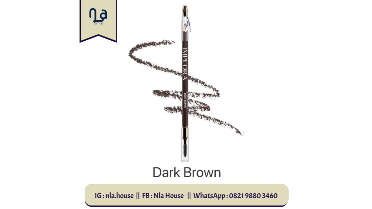 Implora Eyebrow Pencil-Dark Brown