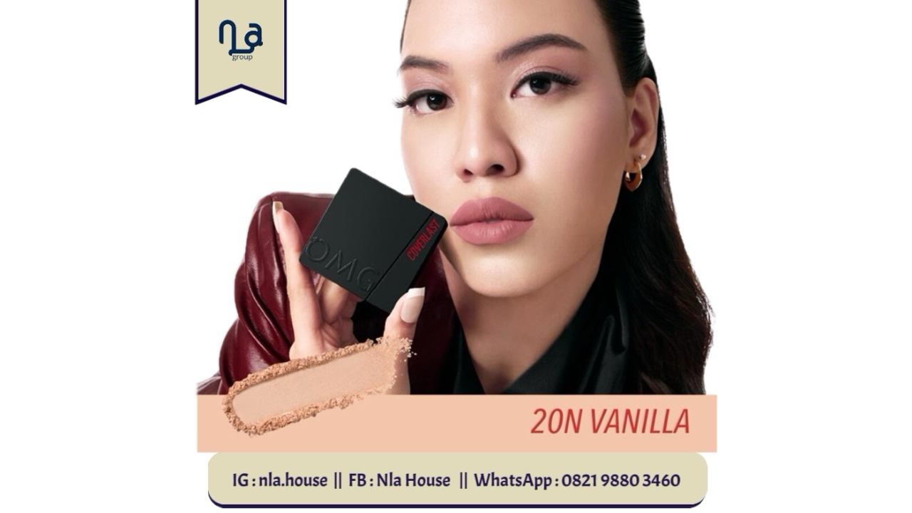 OMG Oh My Glam Coverlast Two Way Cake-20N Vanilla