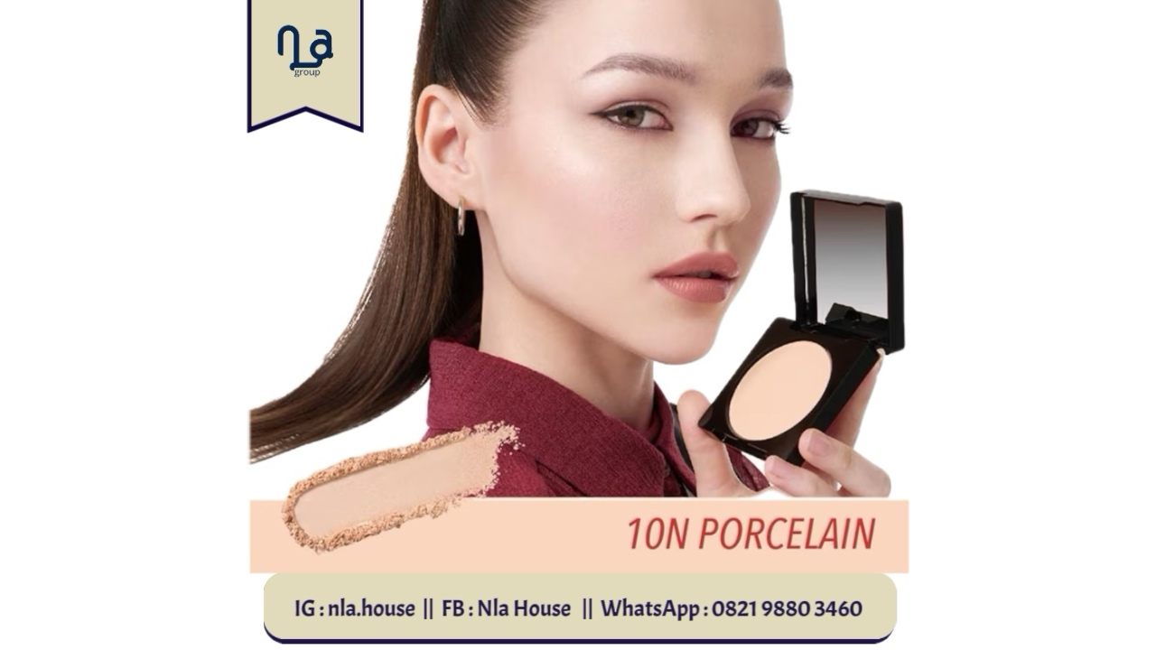 OMG Oh My Glam Coverlast Two Way Cake-10 Porcelain 