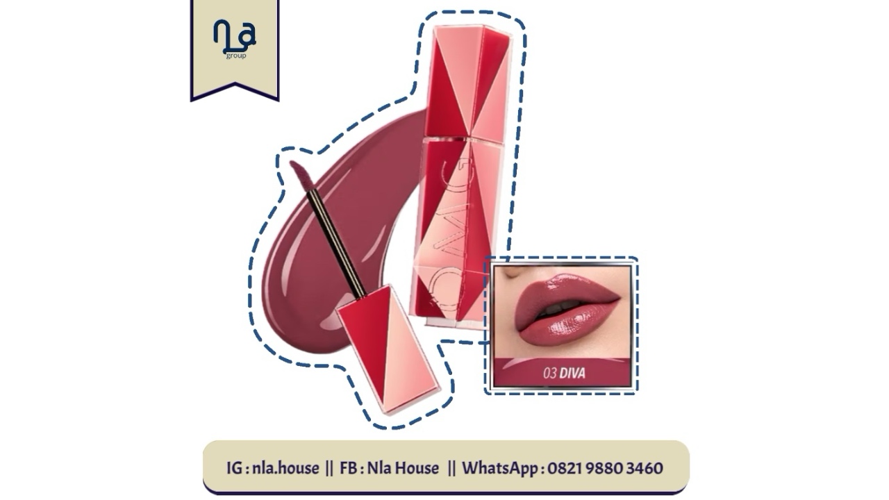 OMG Oh My Glam Colorlast Lip Vinyl-03 Diva