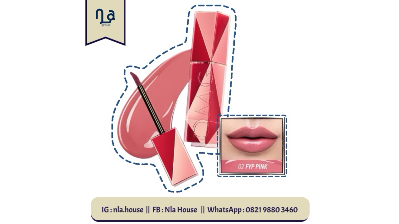 OMG Oh My Glam Colorlast Lip Vinyl-02 FYP Pink