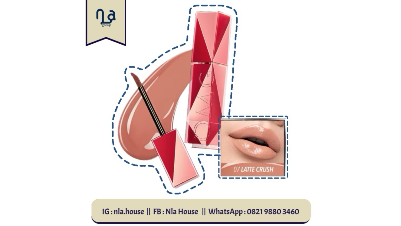 OMG Oh My Glam Colorlast Lip Vinyl-07 Latte Crush