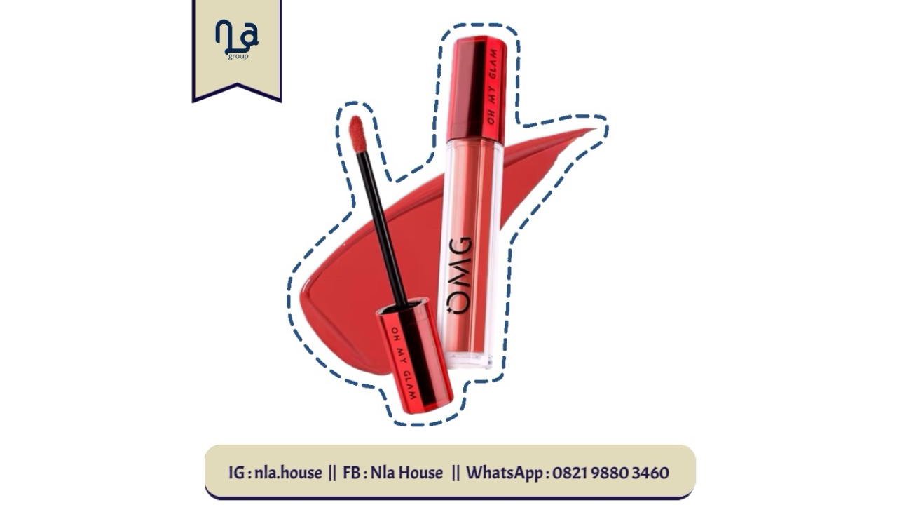OMG Oh My Glam Mattelast Lip Cream-25 Ruby