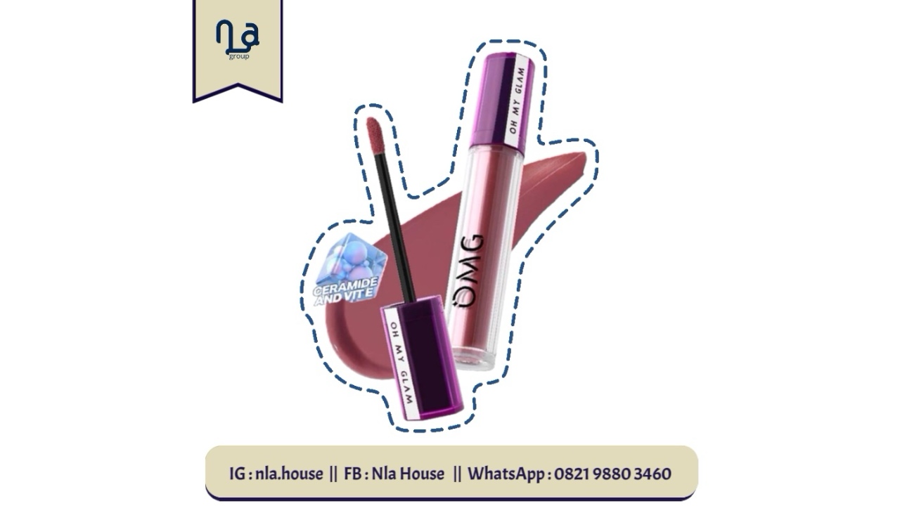 OMG Oh My Glam Mattelast Lip Cream (dessert cafe adition)-29 Berry Pancake