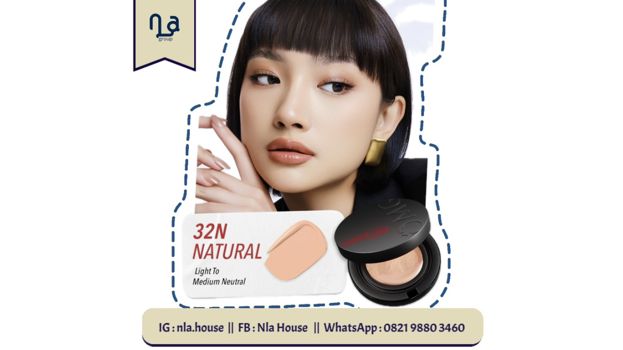OMG Oh My Glam Coverlast Cushion-32N Natural