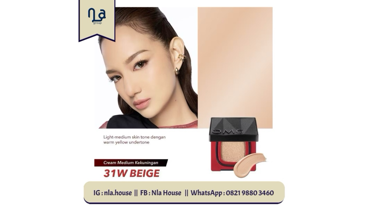 OMG Oh My Glam Ultimatte Power Cushion-31W Beige