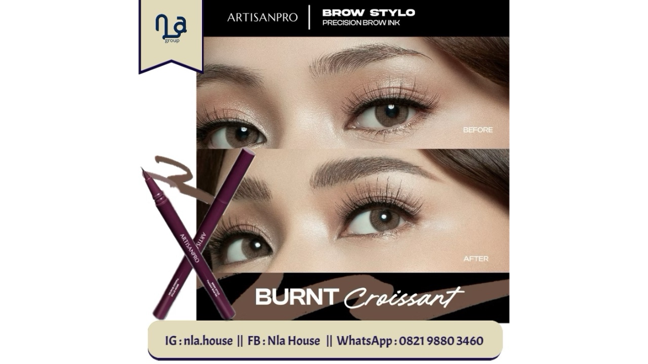 Artisan Pro Brow Stylo Precision Brow Ink-Burnt Croissant