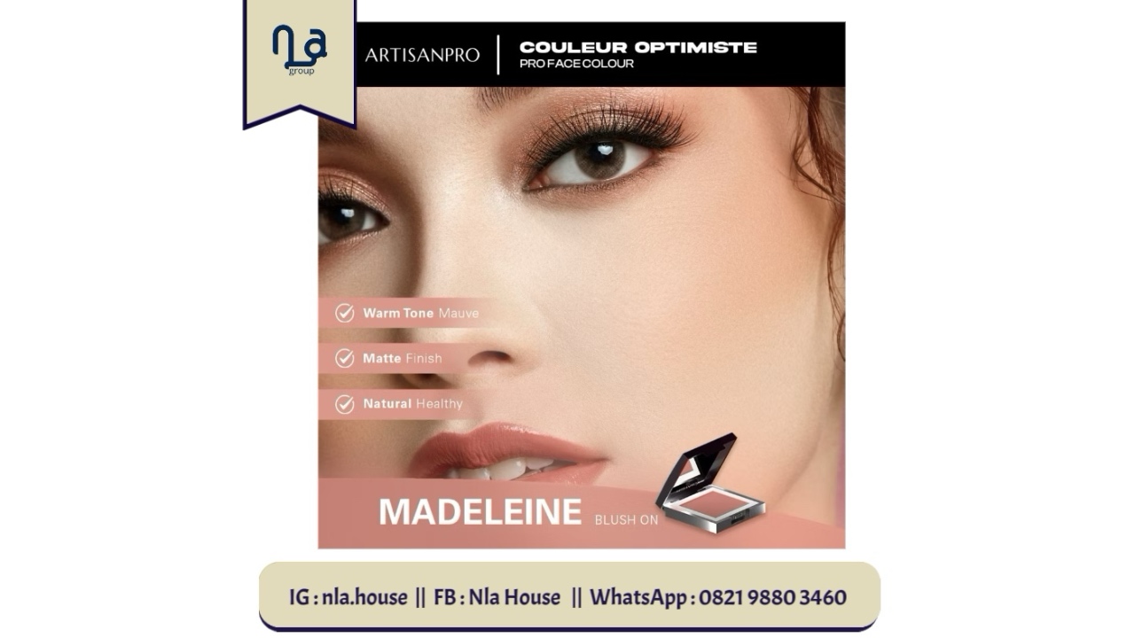 Artisan Pro Couleur Optimisme Pro Face Color Blush On & Contour-Madeleine