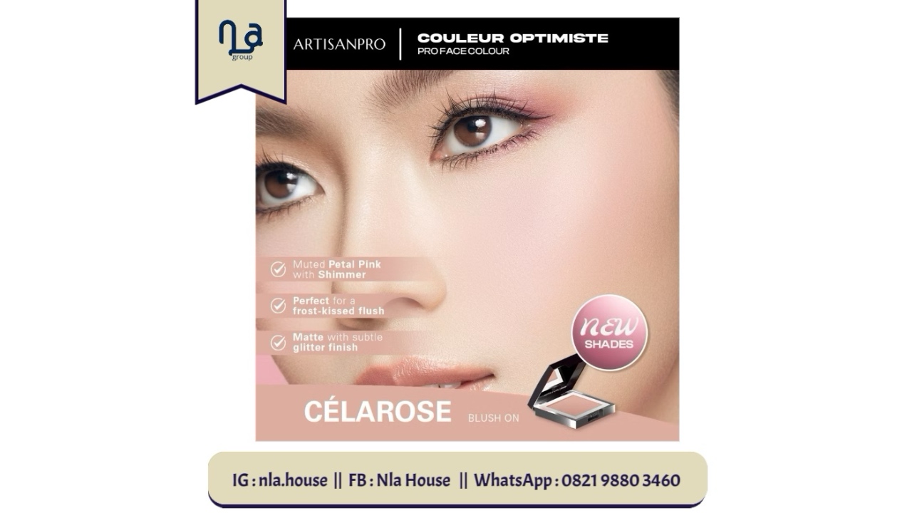 Artisan Pro Couleur Optimisme Pro Face Color Blush On & Contour-Celarose