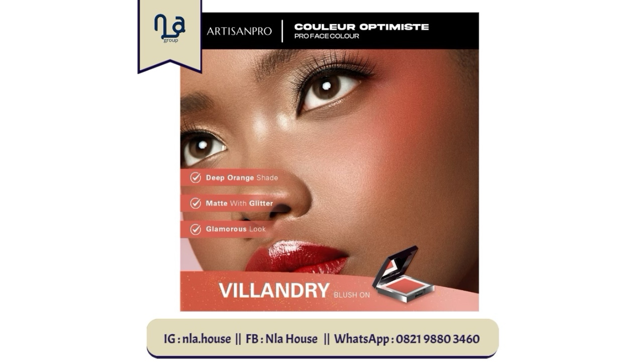 Artisan Pro Couleur Optimisme Pro Face Color Blush On & Contour-Villandry