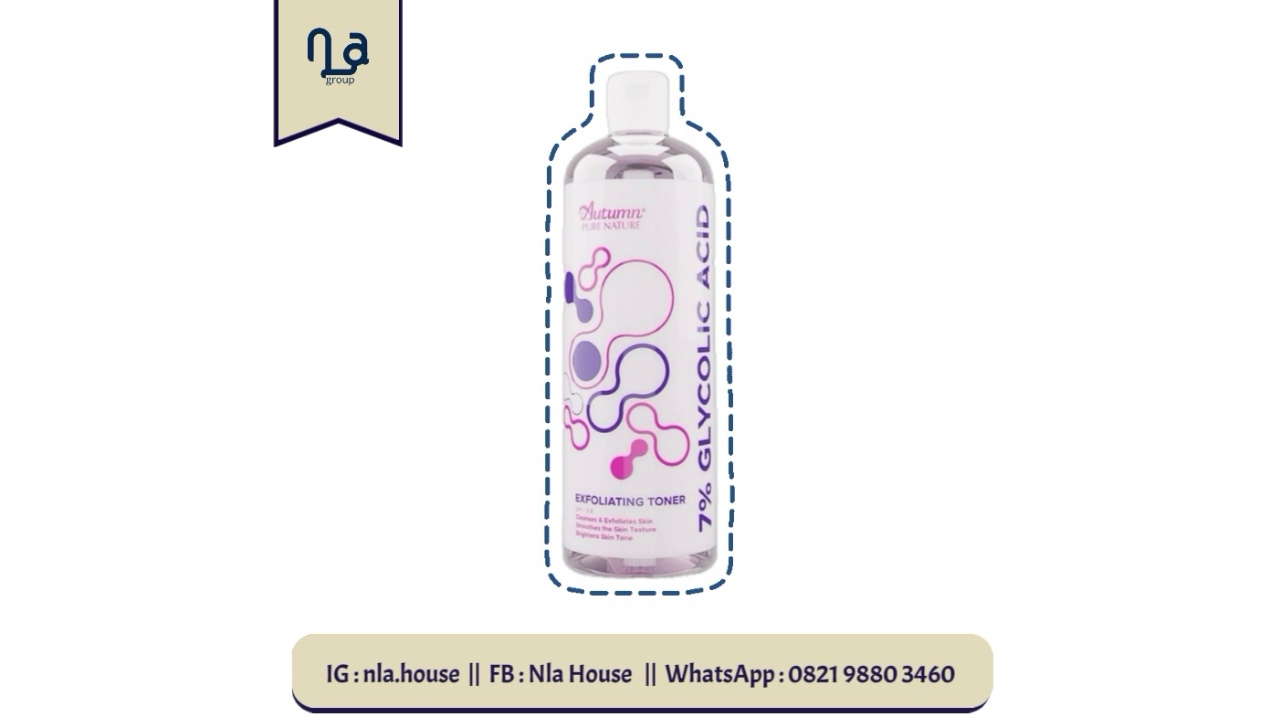 Autum Glycolic 7% Toning Solution Exfoliating Toner 500ml