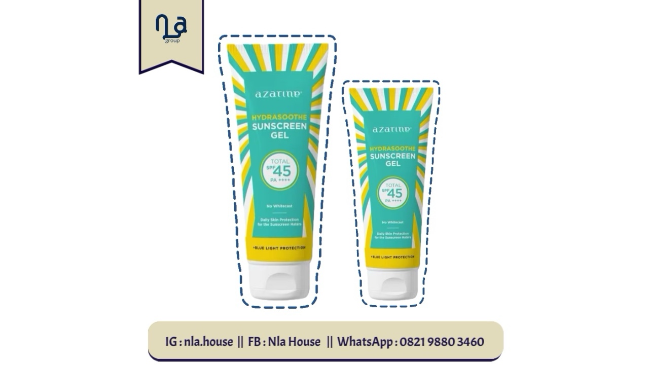 Azzarine Hydrasoothe Sunscreen Gel SPF 45 PA++++ 50ml