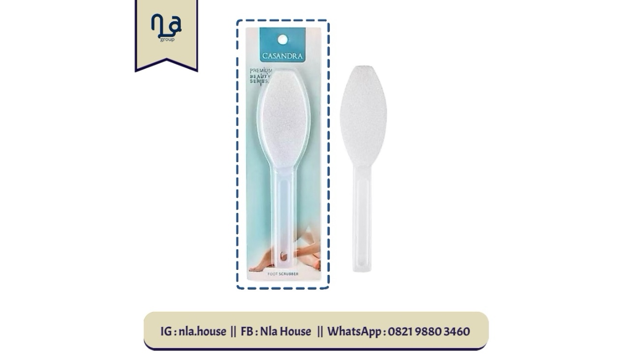 Casandra Foot Scrubber Amplas Kaki
