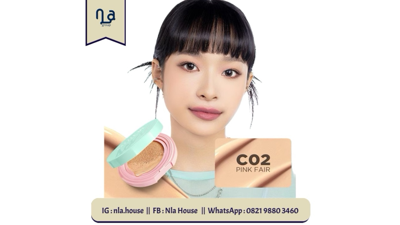 Dazzle Me Acnes Armor Puff Perfection Cushion SPF 35 PA+++-C02 Pink Fair