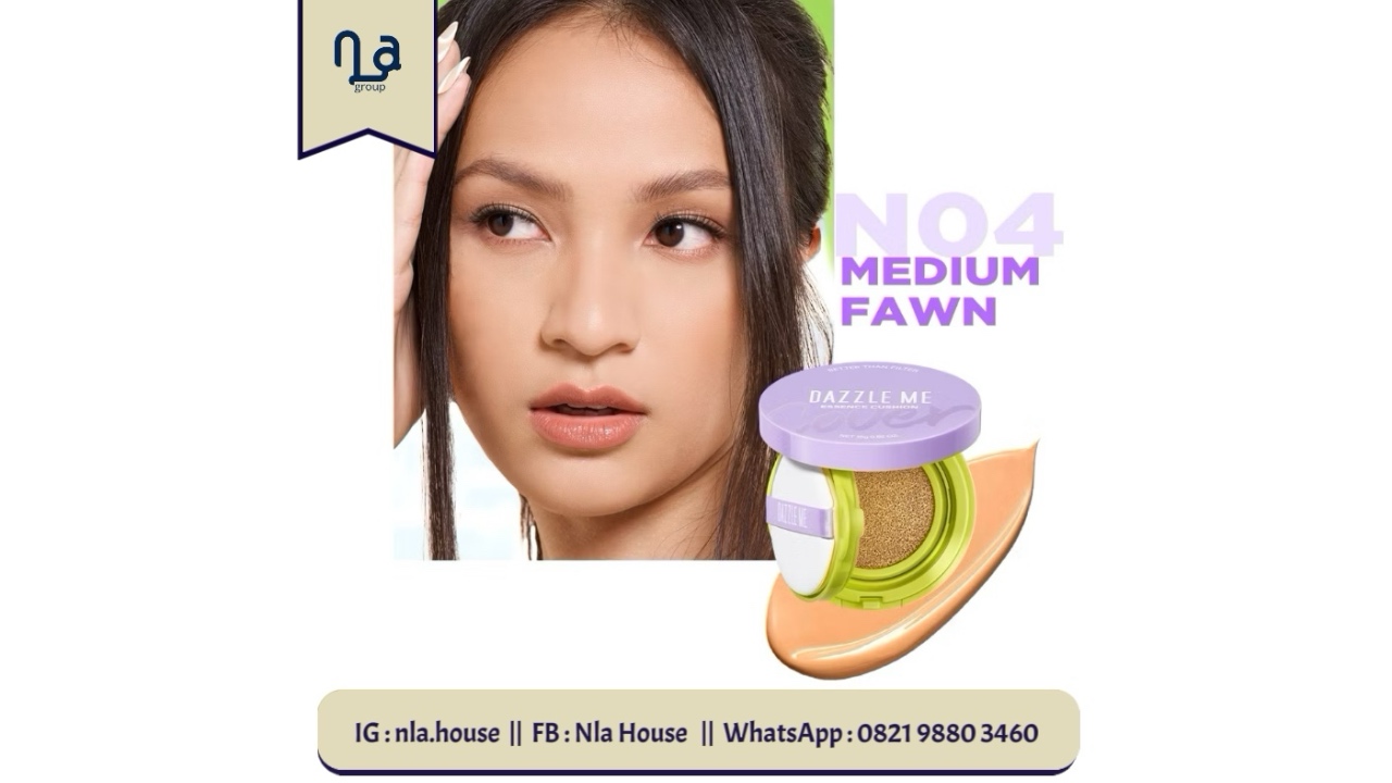 Dazzle Me Better Than Filter Maxnificent Essence Cushion-N04 Medium Fawn