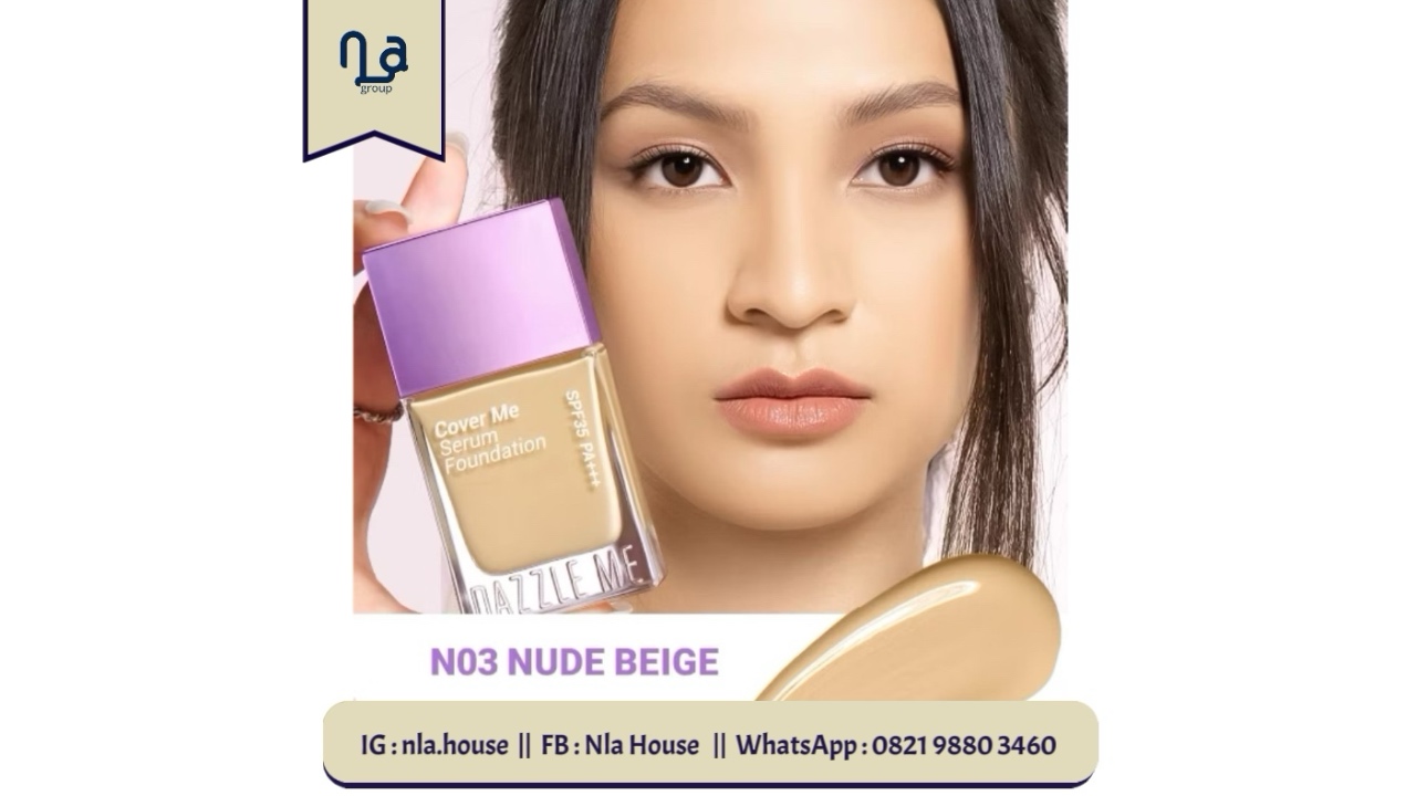 Dazzle Me Cover Me Serum Foundation SPF 35 PA+++ 25gr-N03 Nude Beige