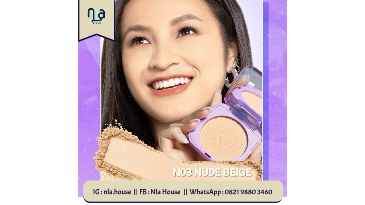 Dazzle Me Serum Powder Foundation SPF 35 PA+++ 6gr-N03 Nude Beige