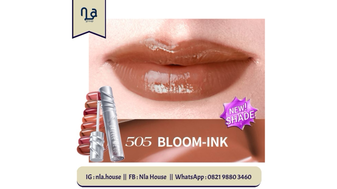 Dazzle Me Ink Vinyl Lip Lacquer-505 Bloom Ink
