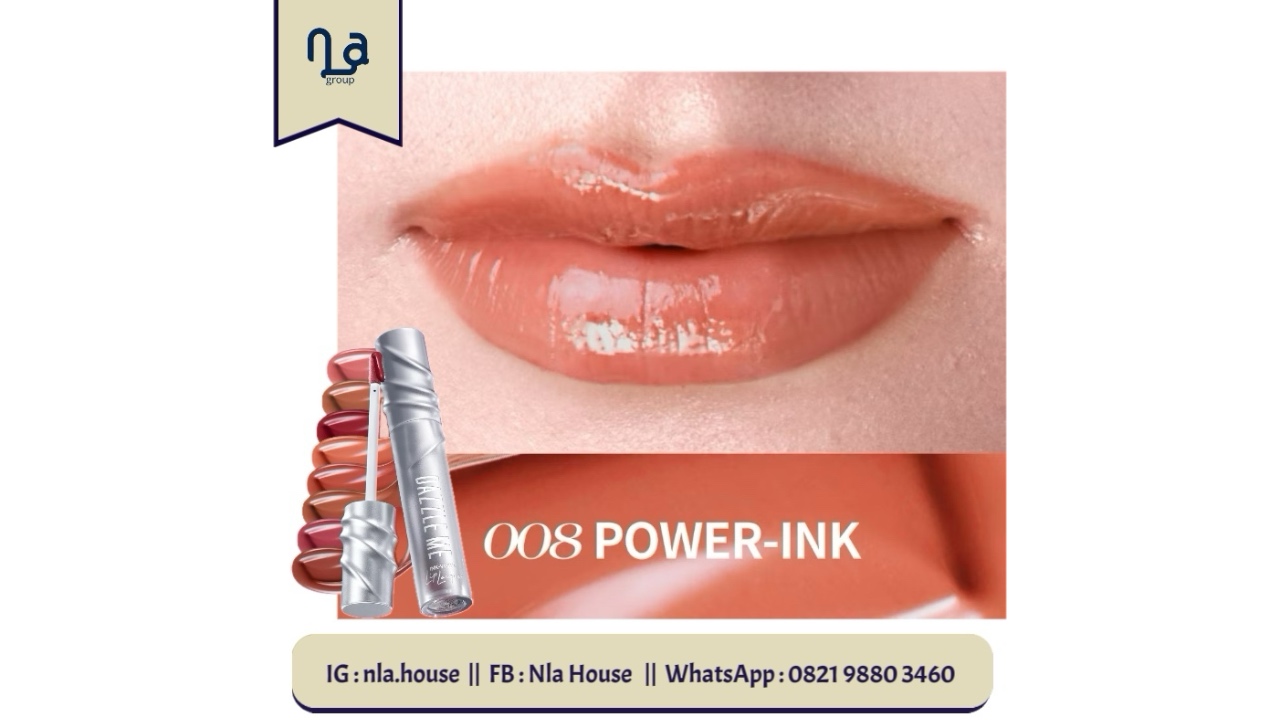 Dazzle Me Ink Vinyl Lip Lacquer-008 Power Ink