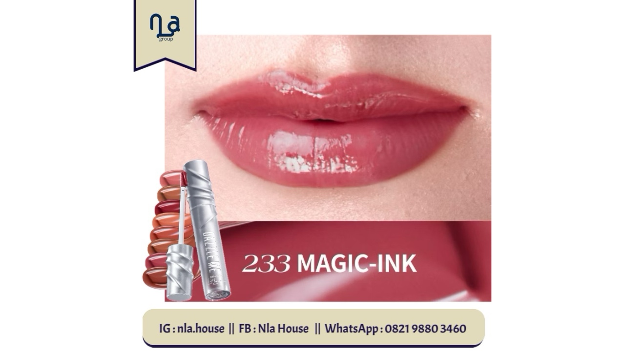 Dazzle Me Ink Vinyl Lip Lacquer-233 Magic Ink