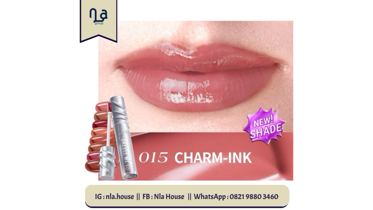 Dazzle Me Ink Vinyl Lip Lacquer-015 Charm Ink