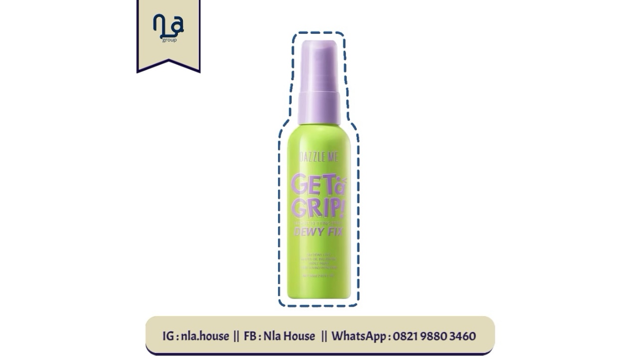 Dazzle Me Get A Grip Makeup Setting Spray Dewy Fix 60ml