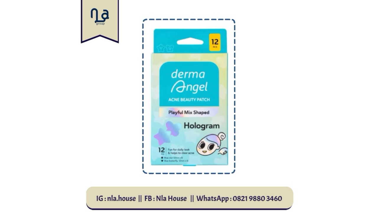 Derma Angel Acne Beauty Patch Hologram-Butterfly & Star
