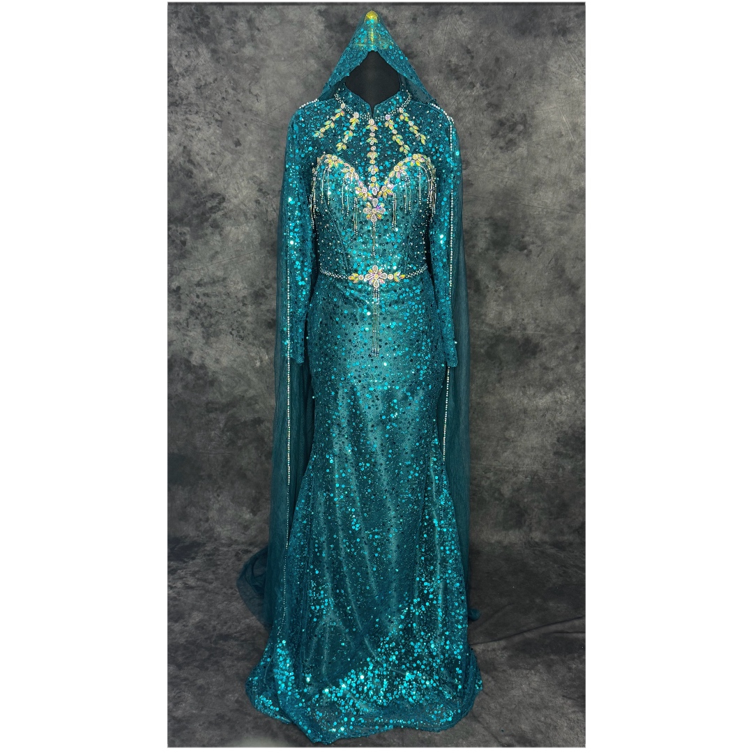 Kebaya Hijau Elektrik (fit to XL)