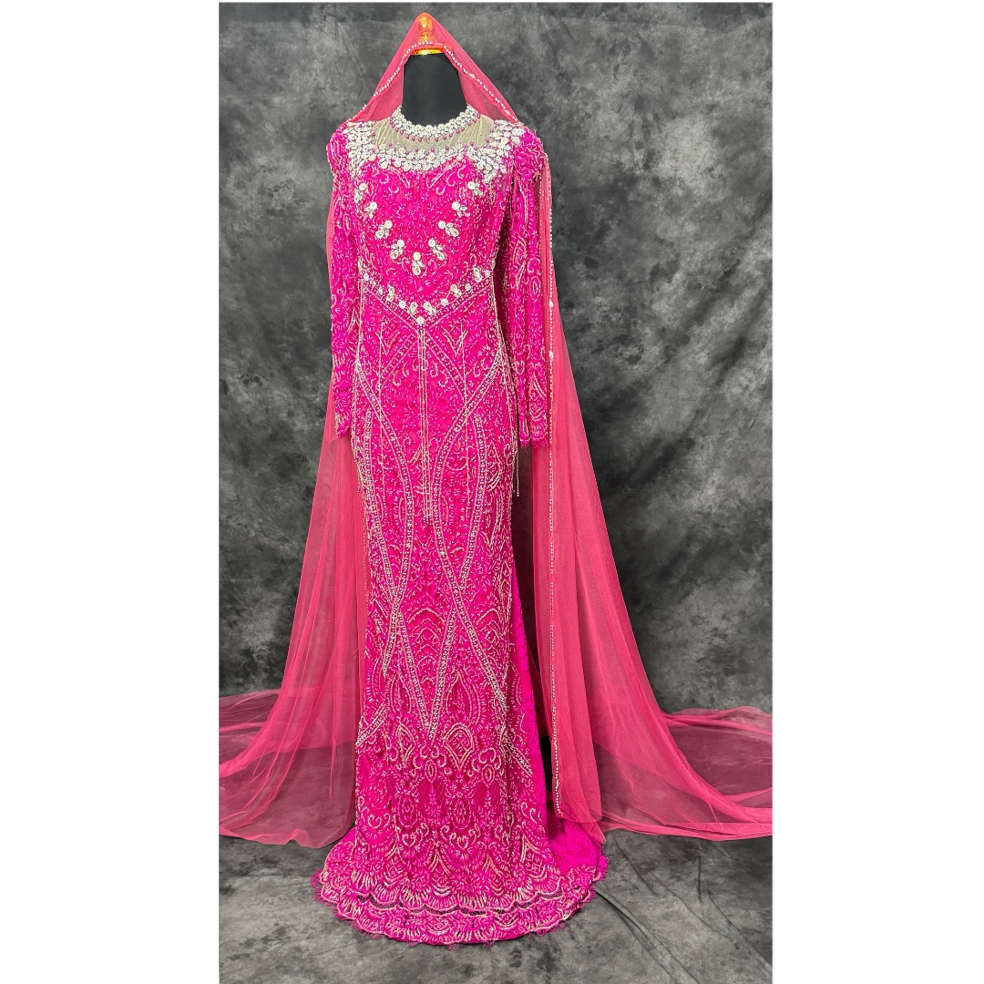 Kebaya Pink Fushia (fit to XL) - NEW